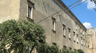 Tricase -piazza Giuseppe Pisanelli - Uno scorcio di Palazzo Gallone